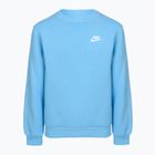 Children's sweatshirt Nike Sportswear Club Fleece football blue/white