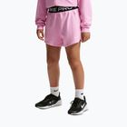 Children's shorts Nike Pro Fleece pink rise/pink rise/black/white