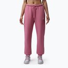 Women's trousers Jordan Fleece desert berry/white