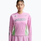 Women's running longsleeve Nike Swift Jersey Top pink rise/illusion green