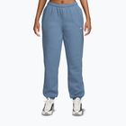 Women's trousers Nike Studio Fleece work blue/sail