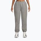 Women's trousers Nike Studio Fleece dark grey heather/sail