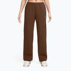Women's trousers Nike Studio Fleece cacao wow/sail