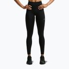 Women's leggings Nike One black/black/university red/white