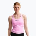 Women's training shirt Nike Pro Sculpt pink rise/black