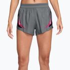 Women's running shorts Nike AeroSwift iron grey/white