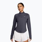 Women's running longsleeve Nike Tempo Swoosh Run Dri-Fit 1/4-Zip LS gridiron/white