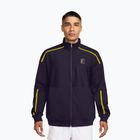 Men's tennis sweatshirt Nike Court Heritage purple dynasty/lemon venom