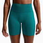 Women's shorts Nike Pro Seamless High-Waisted Biker 5" bright spruce