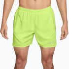 Men's shorts Nike Miler Dri-Fit Brief Lined 5" light lemon twist