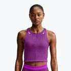 Women's running shirt Nike AeroSwift vivid purple/purple pulse