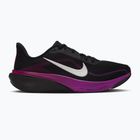 Women's running shoes Nike Pegasus 42 black/vivid purple/metallic silver