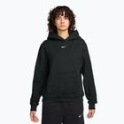 Women's sweatshirt Nike Studio Fleece total black/sail