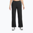 Women's trousers Nike Studio Fleece total black/sail