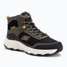 Men's shoes SKECHERS Hillcrest 2.0 Woodrock Peak olive/black