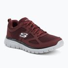 Men's shoes SKECHERS Burns Agoura burgundy