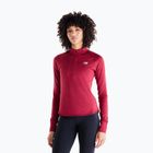 Women's running longsleeve New Balance Athletics Heat Grid 1/2 Zip podium red