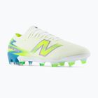 Football boots New Balance Furon Pro V9 FG white/alkaline green