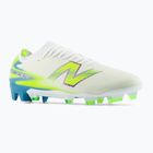 Football boots New Balance Furon Team V9 FG white/alkaline green