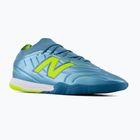 Football boots New Balance Tekela Team Low V5 IN metallic blue/alkaline green/team navy