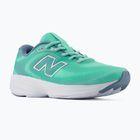 Women's running shoes New Balance 411's V4 bright mint/zinc blue/silver metallic