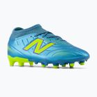 Children's football boots New Balance Tekela Team V5 FG metallic blue/alkaline green
