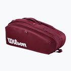 Tennis bag Wilson Defyer Racket Bag 9Pk V1 red
