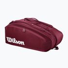 Tennis bag Wilson Defyer Racket Bag 15Pk V1 red