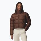 Women's insulated jacket Columbia Puffect III Cropped tobacco