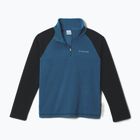 Children's fleece sweatshirt Columbia Glacial Half Zip phoenix blue/black