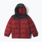 Children's insulated jacket Columbia Puffect Hooded Red Oxide/Black