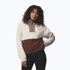 Women's fleece sweatshirt Columbia Sequoia Grove II Half Zip Fleece dark stone/tobacco/iron