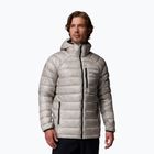 Men's down jacket Columbia Arctic Crest Down Hooded flint grey