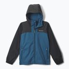 Children's rain jacket Columbia Rainy Trails III Fleece Lined phoenix blue/black
