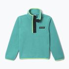 Children's fleece sweatshirt Columbia Halvetia II Half Snap Fleece teal/black