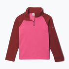 Children's fleece sweatshirt Columbia Glacial Fleece Half Zip nico/red oxide