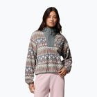 Women's fleece sweatshirt Columbia Sequoia Grove II Printed Half Zip Iron Wizard Island