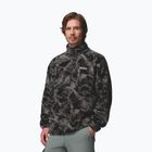 Men's fleece sweatshirt Columbia Timber Crest MTR Fleece Printed HZ black/icypeaks