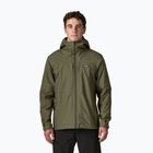 Men's rain jacket Patagonia Insulated Boulder Fork Rain basin green