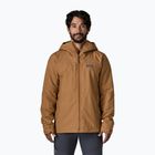 Men's rain jacket Patagonia Insulated Boulder Fork Rain deer brown