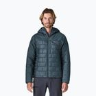 Men's insulated jacket Patagonia Hi-Loft Nano Puff Hoody summit blue