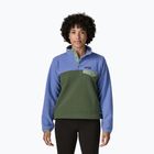 Women's fleece sweatshirt Patagonia Lightweight Synchilla Snap-T Pullover canopy green