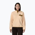 Women's fleece sweatshirt Patagonia Lightweight Synchilla Snap-T Pullover natural