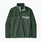 Men's fleece sweatshirt Patagonia Lightweight Synchilla Snap-T Pullover canopy green