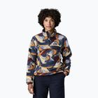 Women's fleece sweatshirt Patagonia Lightweight Synchilla Snap-T Pullover smudge: smolder blue