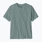 Men's T-shirt Patagonia Daily Pocket Tee blue sage