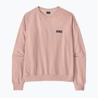 Women's sweatshirt Patagonia Daily Crew pink frost