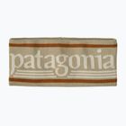 Headband Patagonia Powder Town hut tripper logo: weathered stone