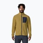 Men's fleece sweatshirt Patagonia R1 Air lynx tan