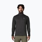 Men's fleece sweatshirt Patagonia R1 black w/black